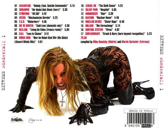 Various - Extreme Sündenfall 1 (CD, Comp) - Image 2
